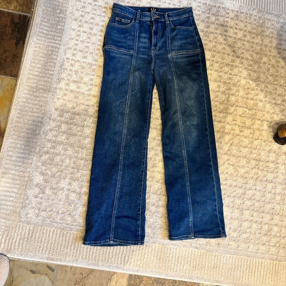 LTJ (Letters to Juliet Denim), Dark A Line Jean, size 29, worn once - Picture 3 of 9